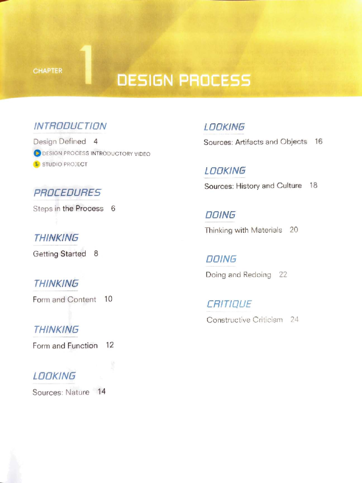 Chapter 1: Introduction to the Design Process and Its Elements - Studocu
