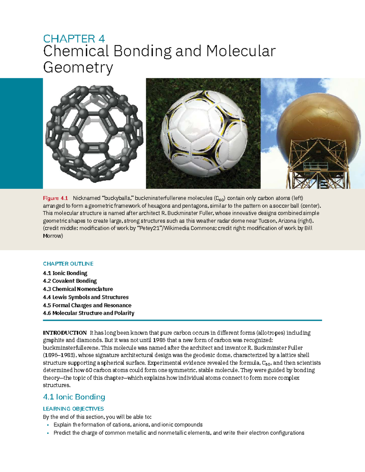 Chemical Geometry In Simple Compounds