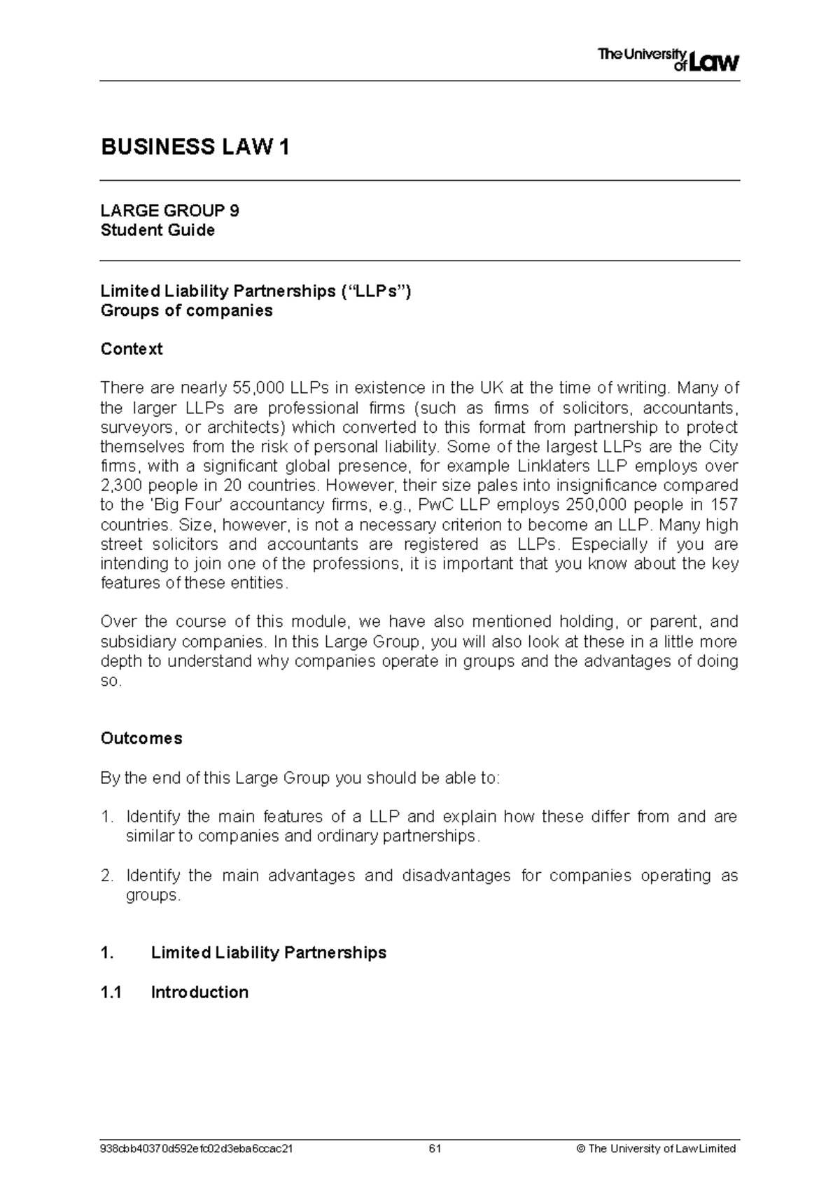 2324 bus1 lg09 ce01 student guide - BUSINESS LAW 1 LARGE GROUP 9 ...