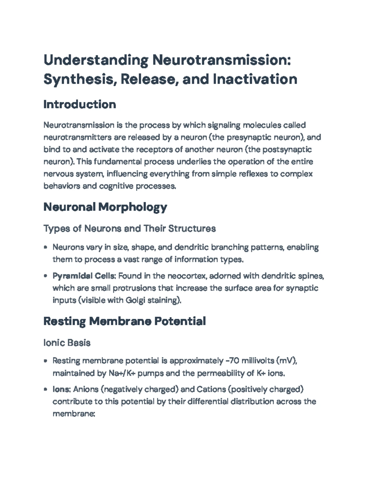 Neural Mechanisms of Perceptual Decision Making: Insights & Future ...
