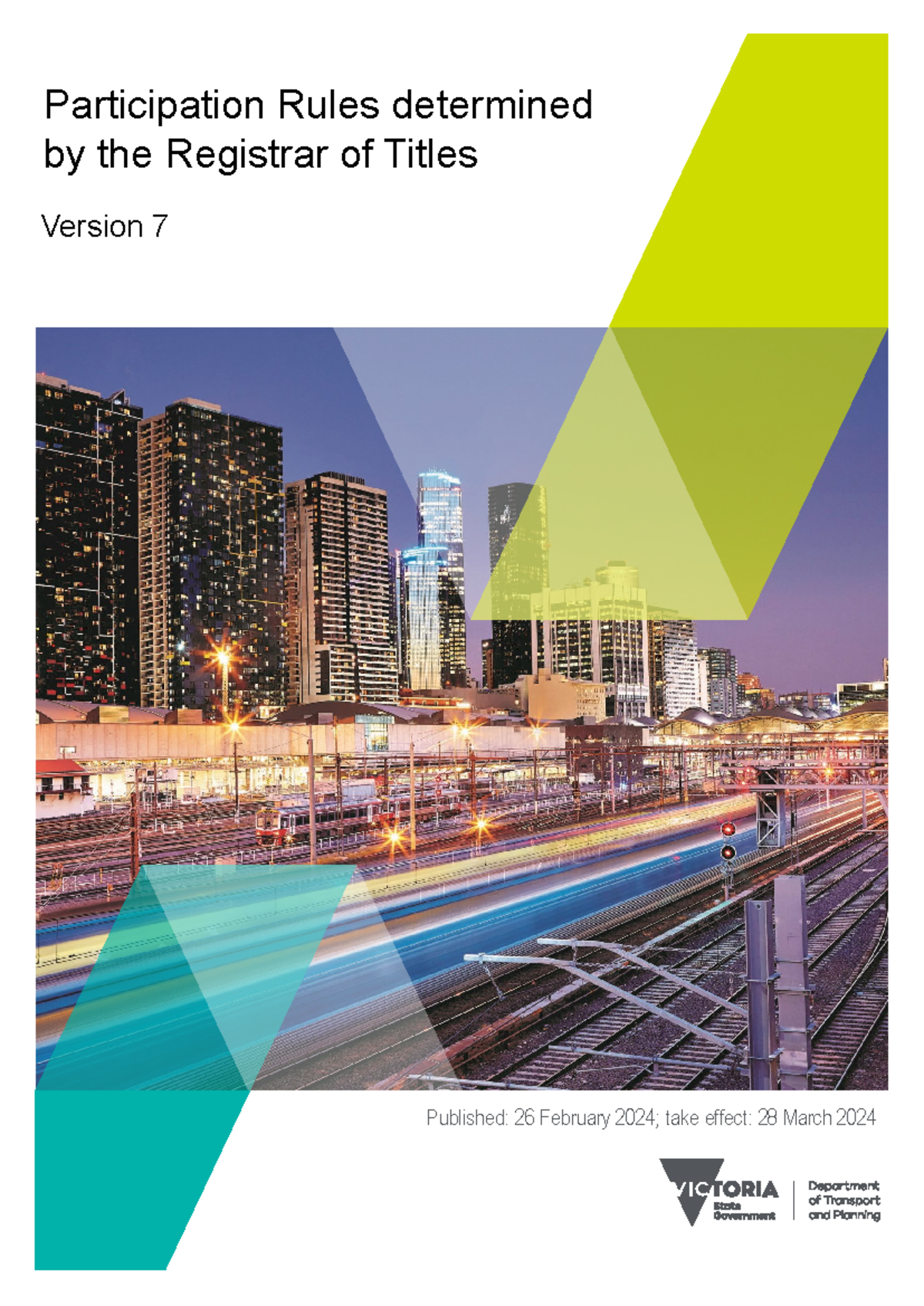 VOI Participation Rules Version 7 - Registrar of Titles Guidelines ...