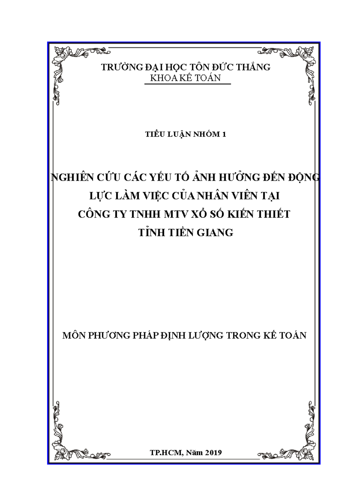 Bai nghien cuu tham khao - TRƯỜNG ĐẠI HỌC TÔN ĐỨC THẮNG KHOA KẾ TOÁN ...
