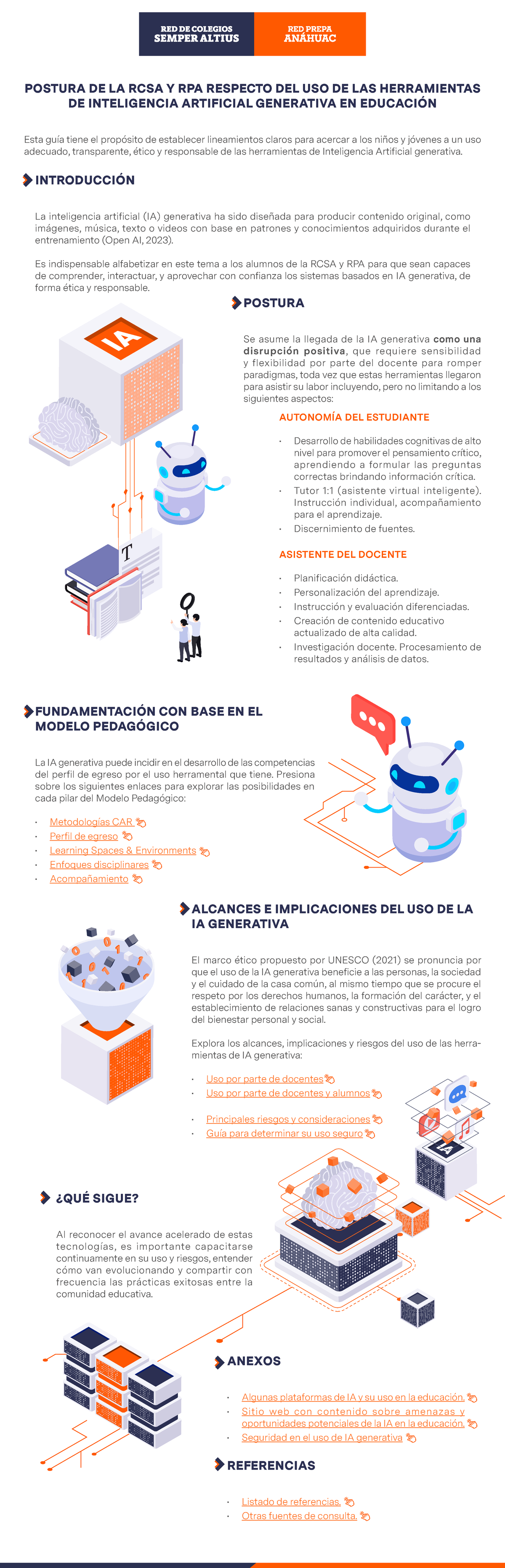 Guía RCSA-RPA sobre el Uso Ético de IA Generativa en Educación - Studocu