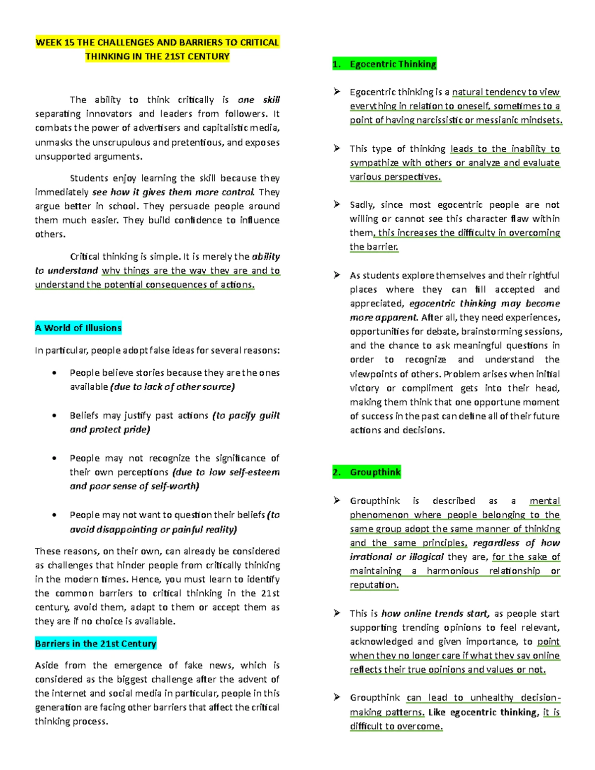 STR502 EVT-001 Continuous Improvement Management - Project 2 Case Study ...