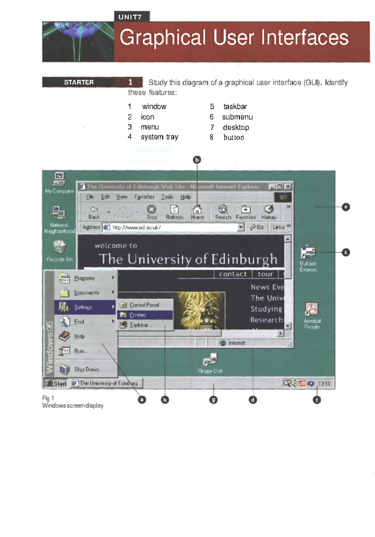 Unit7 2024-10-19 01 15 10 - U N I T 7 Graphical User Interfaces STARTER ...