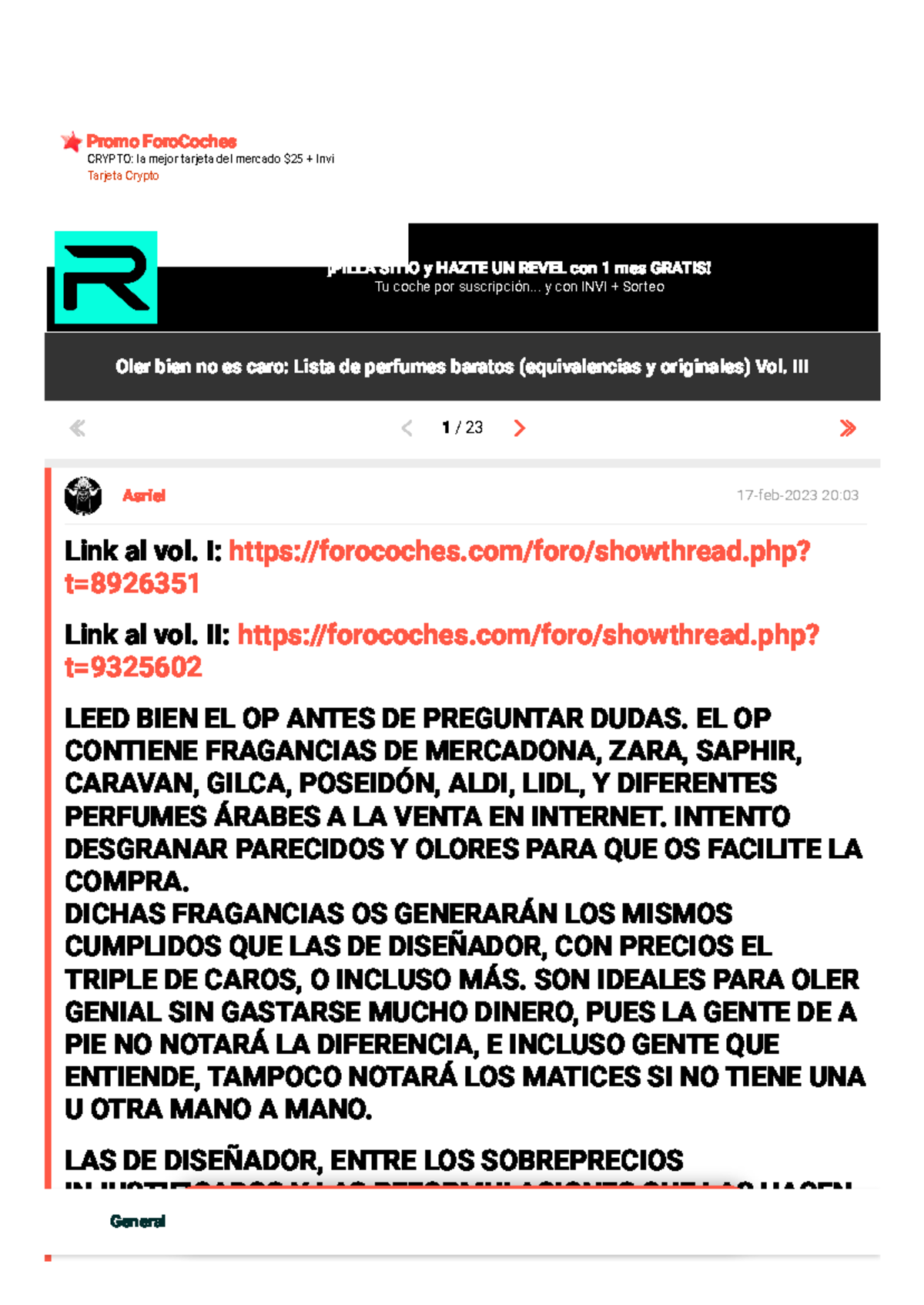 Lista de perfumes baratos: Oler bien sin gastar mucho (Vol. III) - Studocu