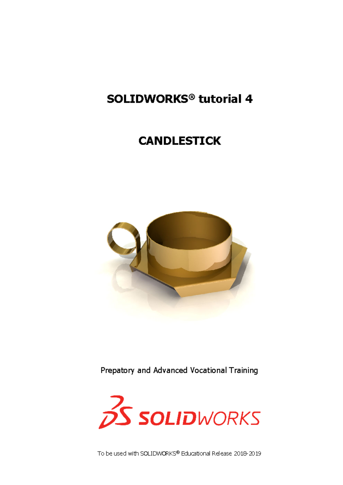 Solid Works tutorial 4 for Prepatory and Advanced Vocational Training ...