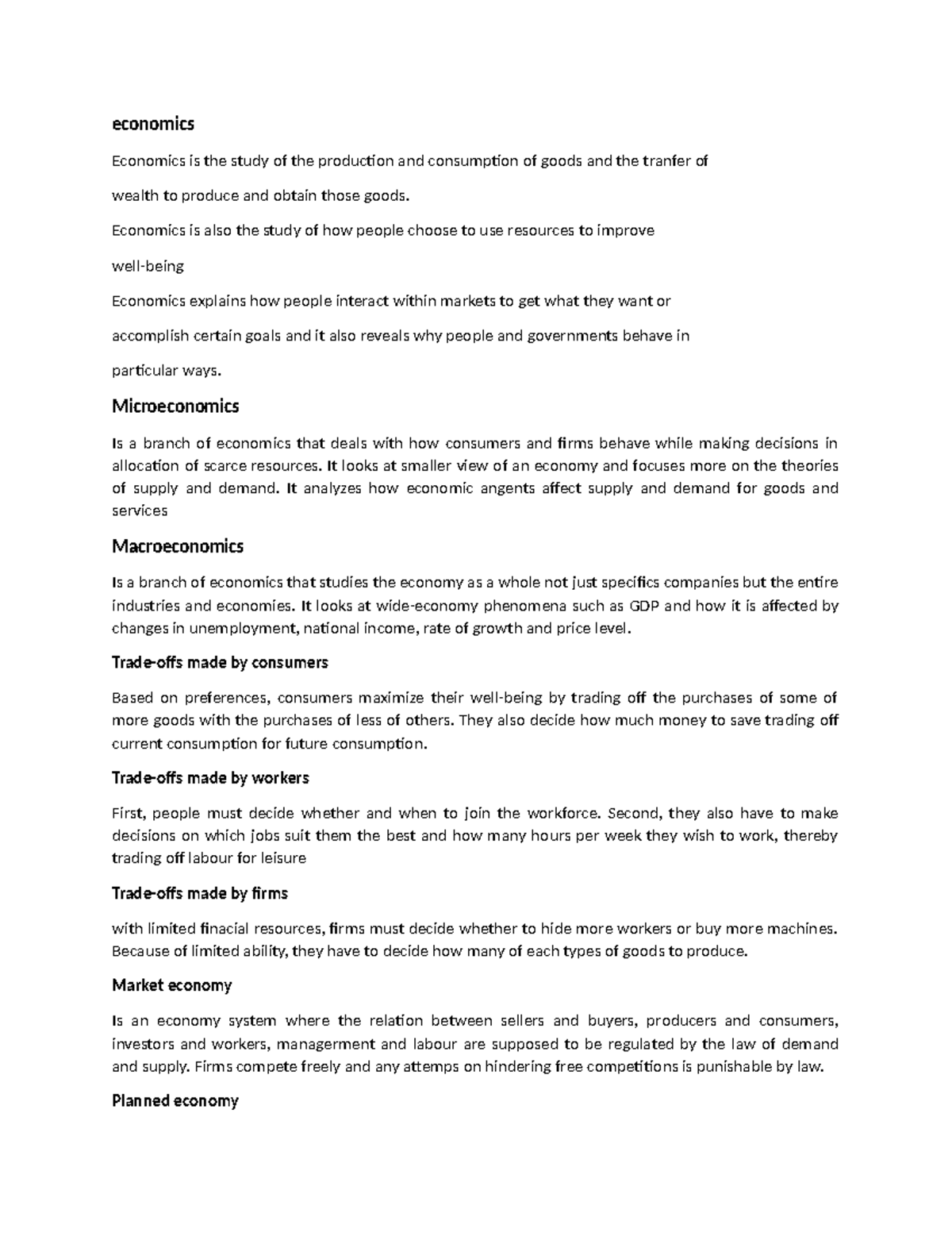 Economics 101: Understanding Micro and Macroeconomic Principles - Studocu