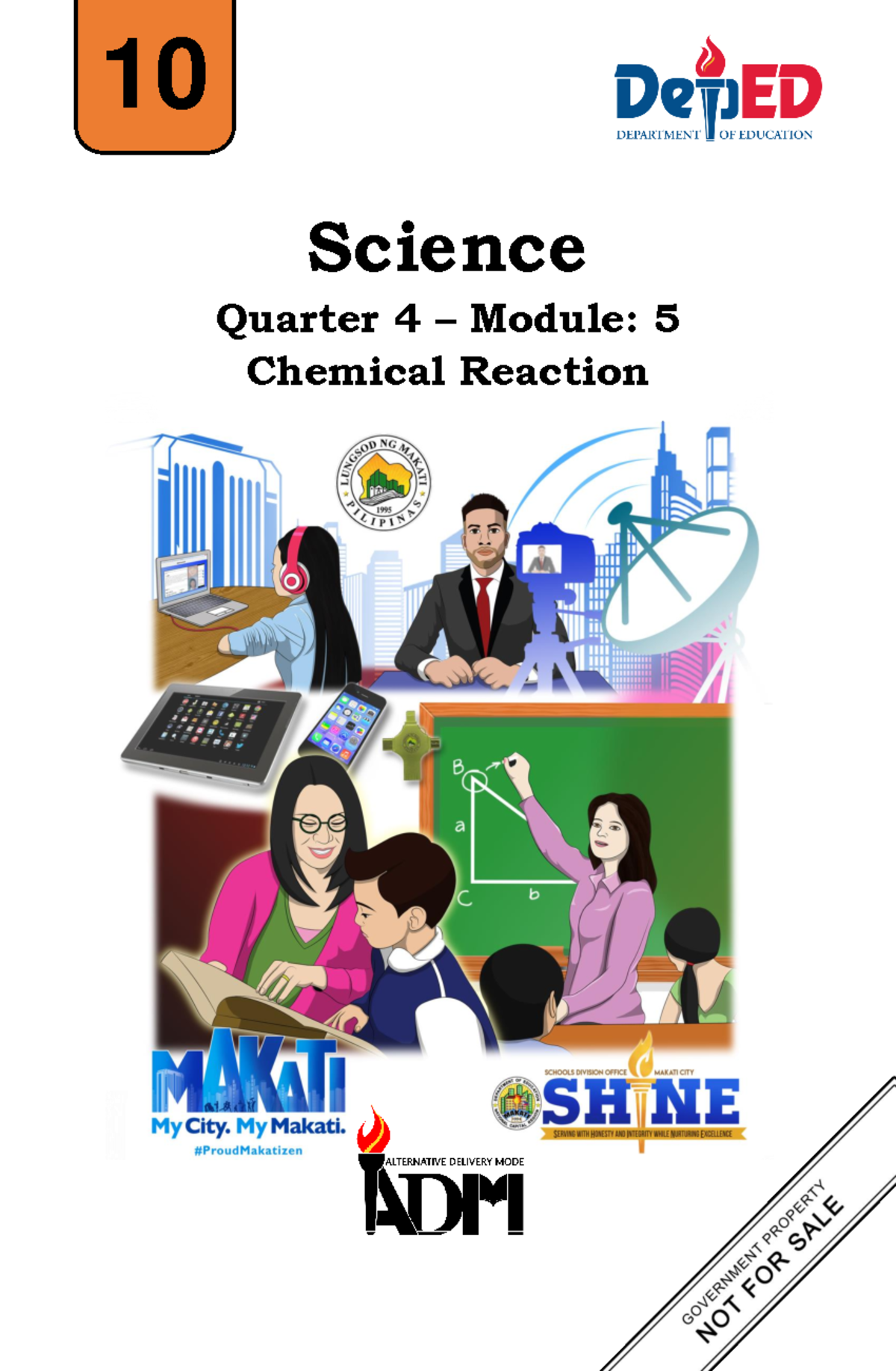 Chemical Reactions - Grade 10 Q4 Module 5 Study Notes - Studocu