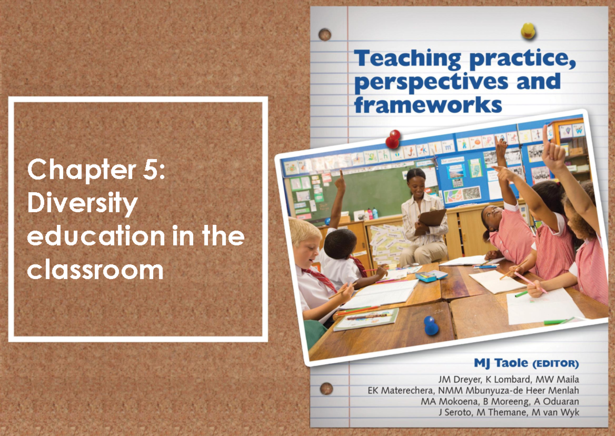 Chapter 5: Diversity Education in the Classroom (EDU 101) - Studocu