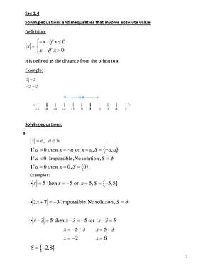 1.4 examples - Math chapter 1 section 4 practice materials from ...