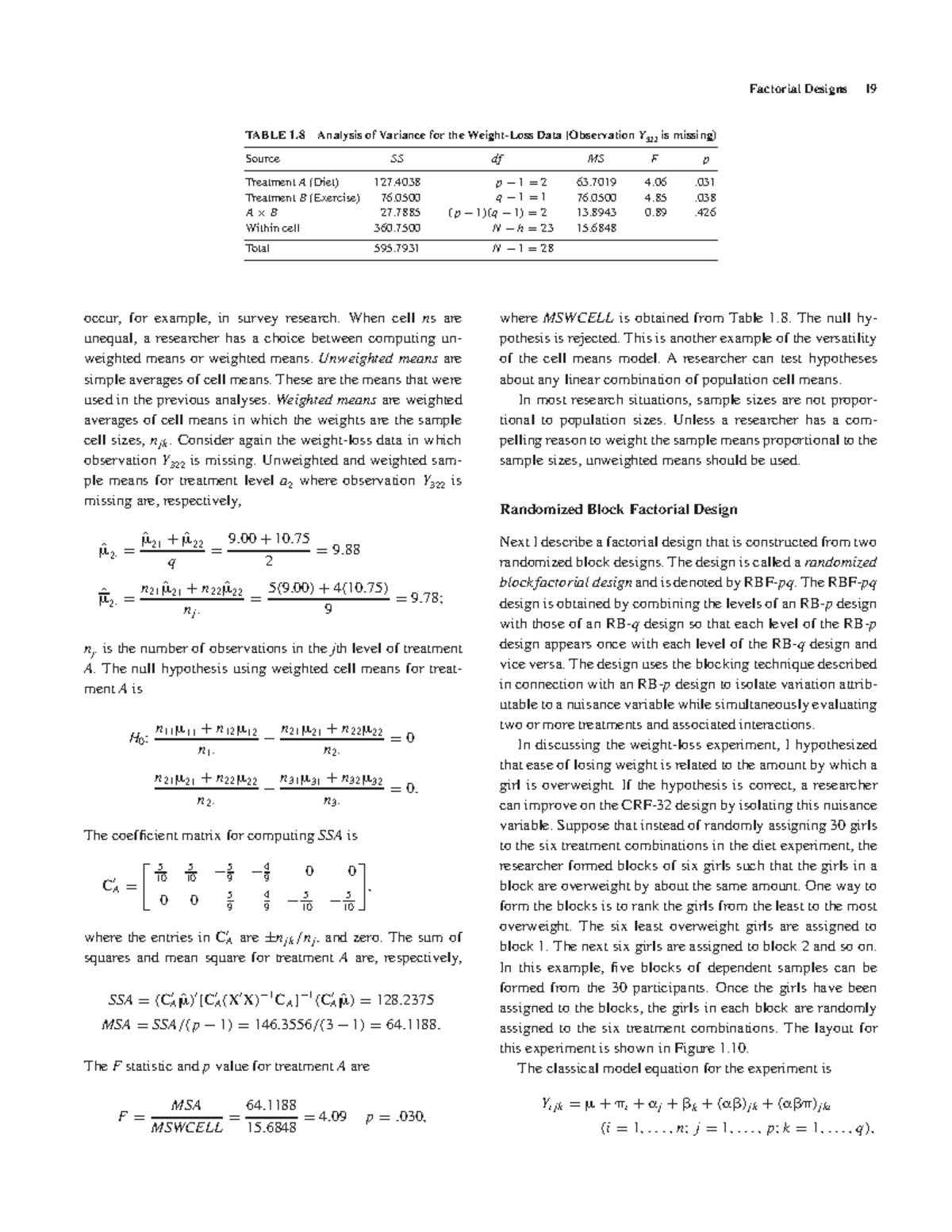 Irving B. Weiner Research methods in psycholog-16 - Factorial Designs ...