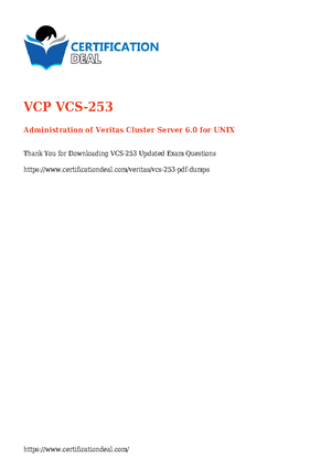 Symantec Data Loss Prevention 15.5 Admin Exam Study Guide v2.0 - Studocu