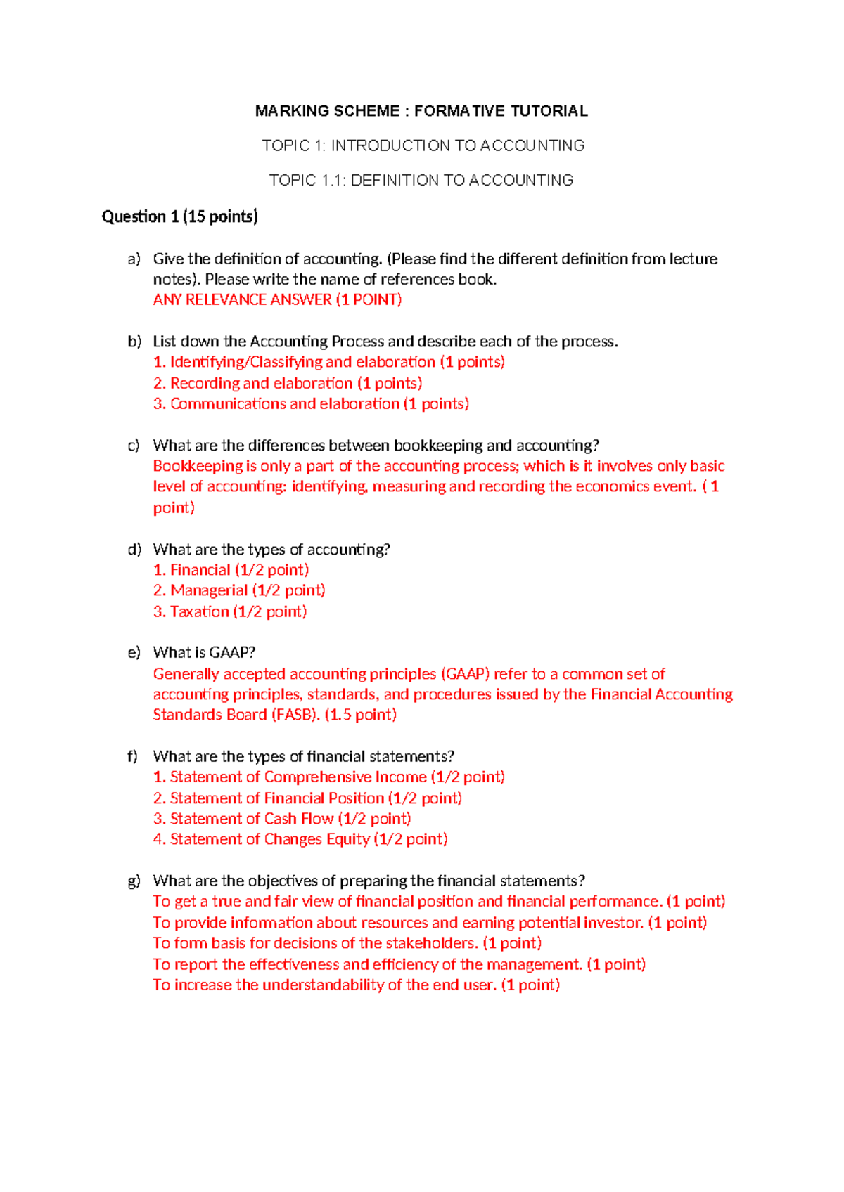 Answer Scheme Tutorial Topic 1 - MARKING SCHEME : FORMATIVE TUTORIAL ...