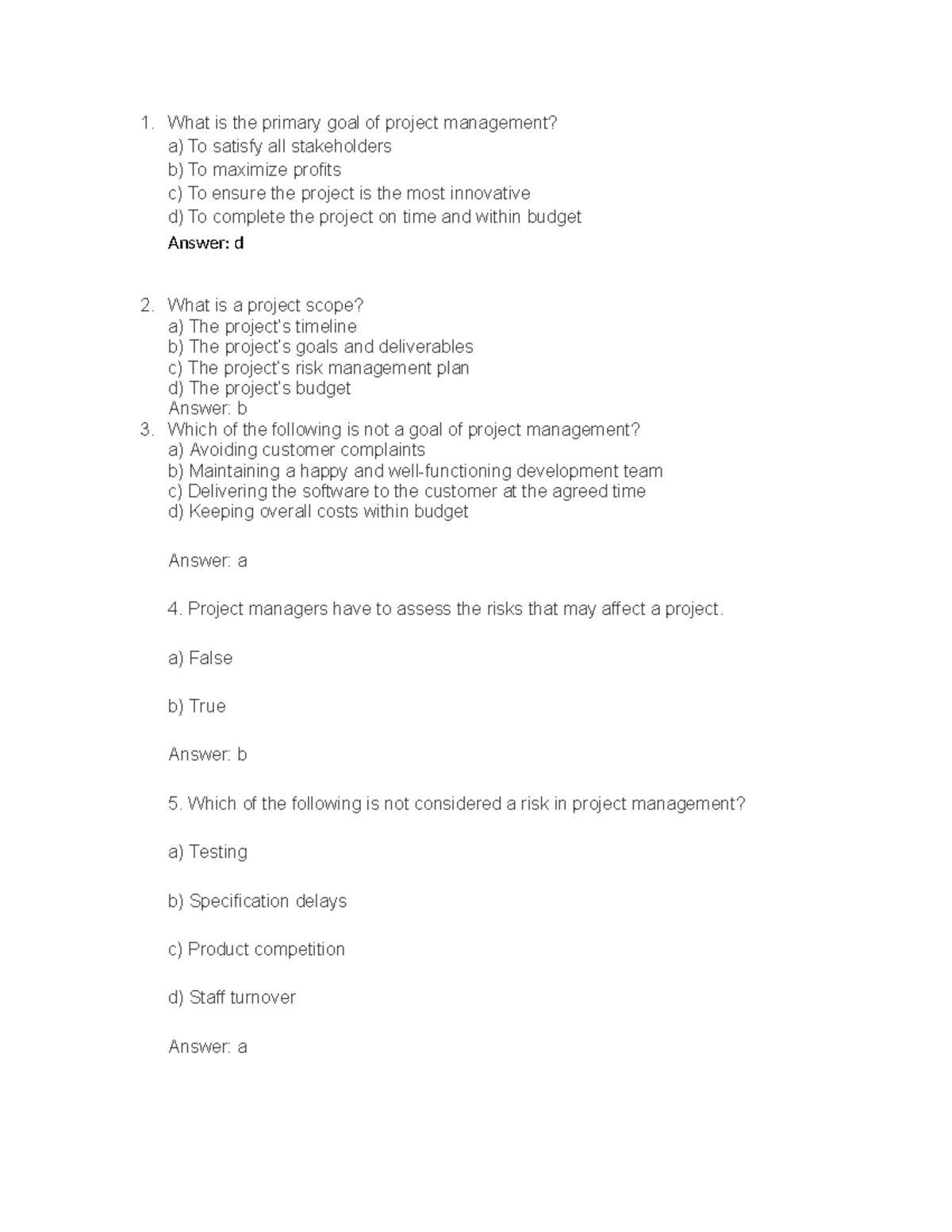Comprehensive Guide to Construction Project Management (CPM 101) - Studocu