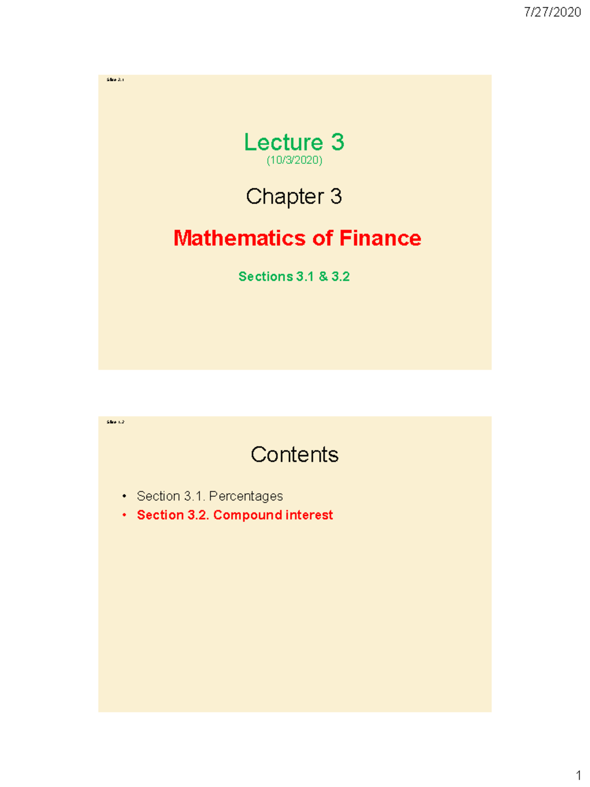 Lecture 3 - mathematic - Jacques, Mathematics for Economics and ...