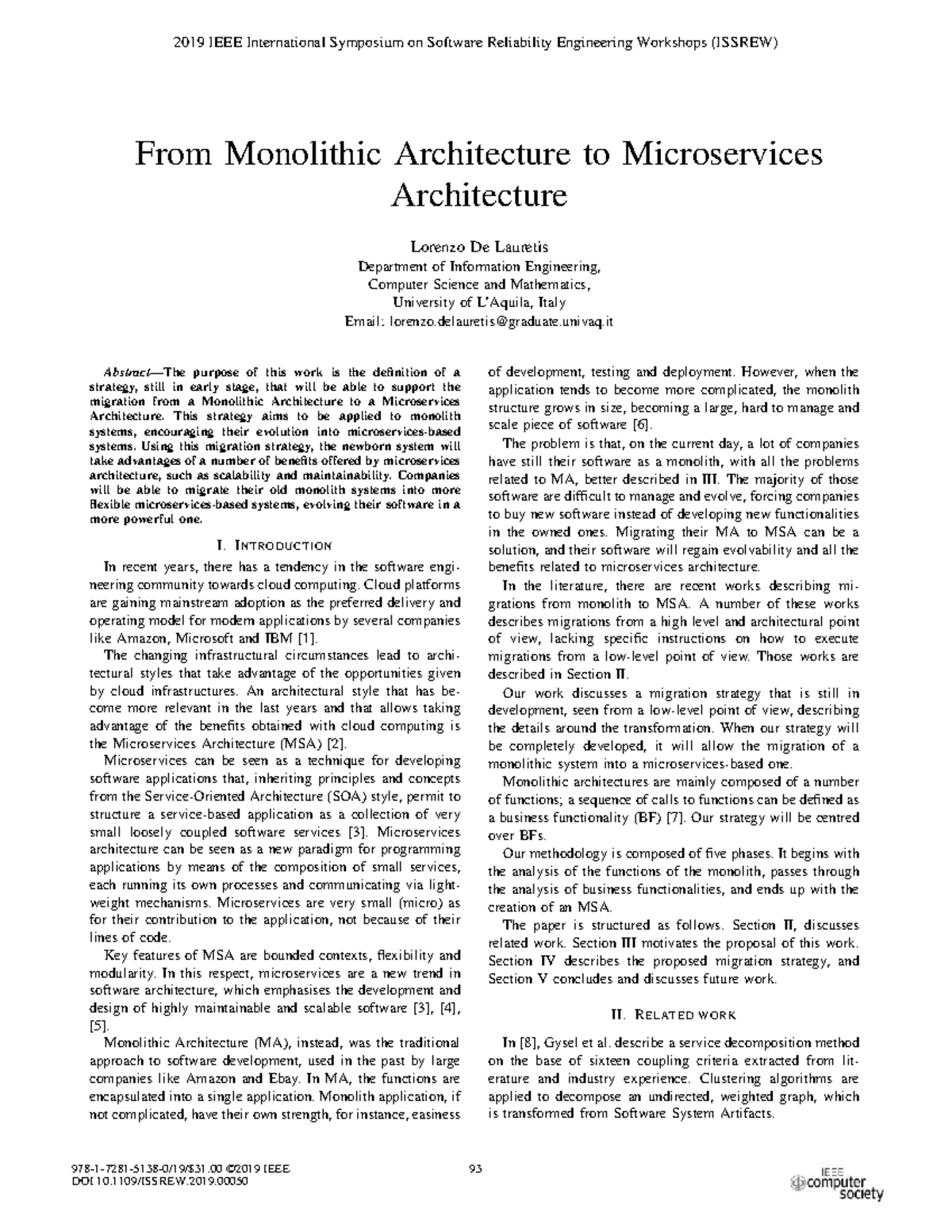 Migration Strategy from Monolithic to Microservices Architecture ...
