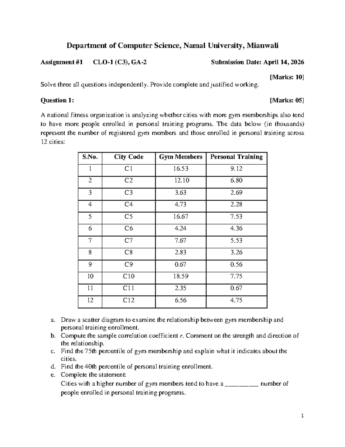 Assignment 1: Probability & Statistics (PST II) Midterm Notes - Studocu