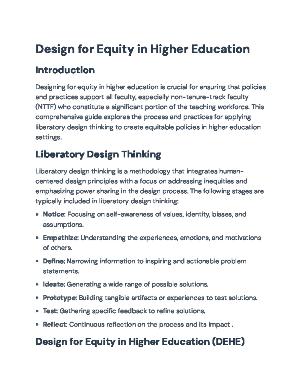 Design for Equity in Higher Ed: A Liberatory Approach Guide - Design ...