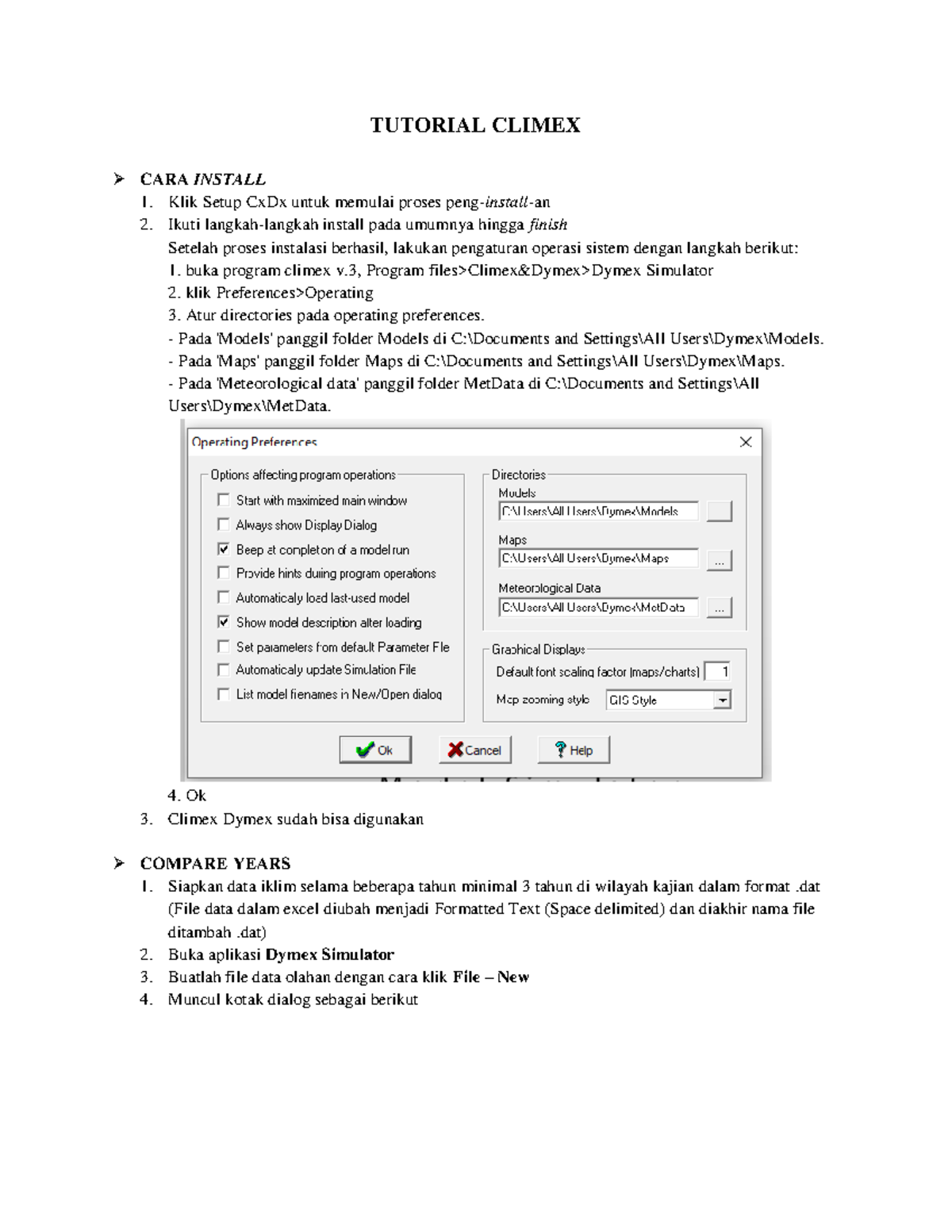 Tutorial Dymex Simulator Installation and Year Comparison Guide - Studocu