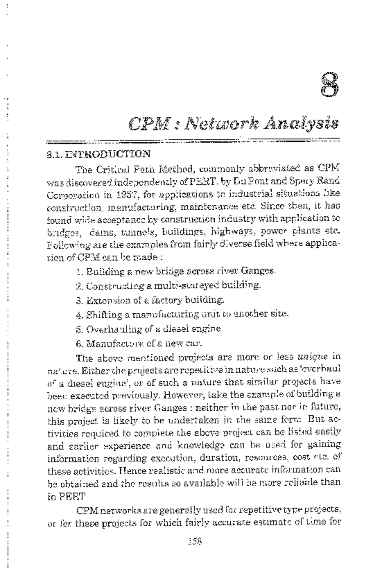 CPM 8.1: Comprehensive Overview of Network Analysis Techniques - Studocu
