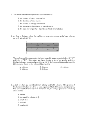 PHYS1001 Test 2 Sem 1 2023 - School of Physics The University of ...