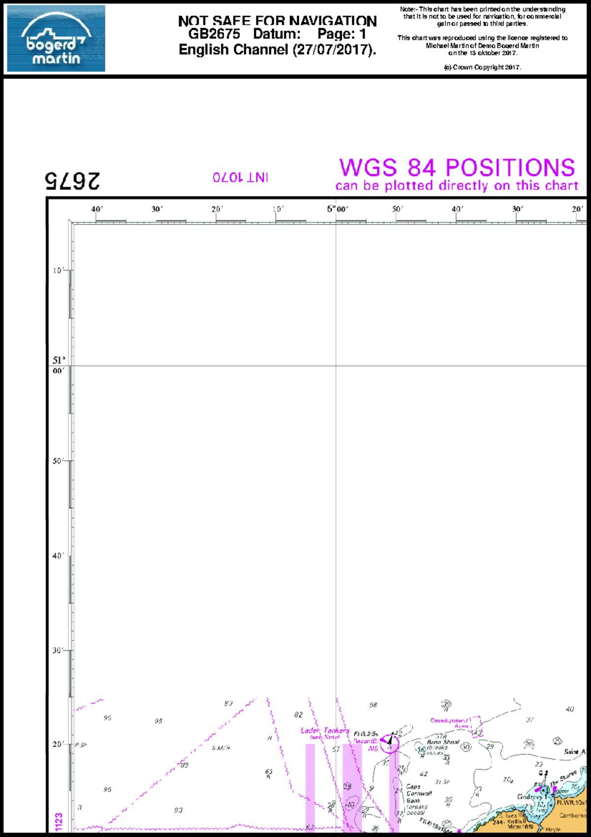 NOT SAFE FOR NAVIGATION GB2675 - English Channel Chart Details - Studocu