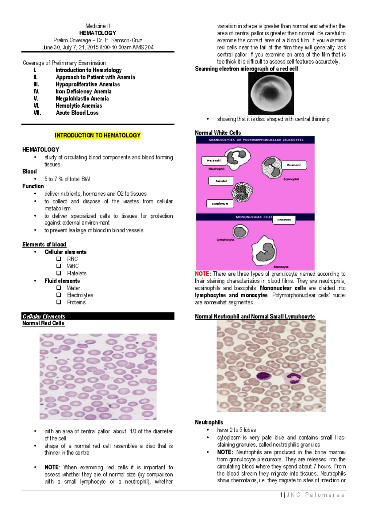 7. Routine Hematology Examination Procedures - A Comprehensive Guide ...