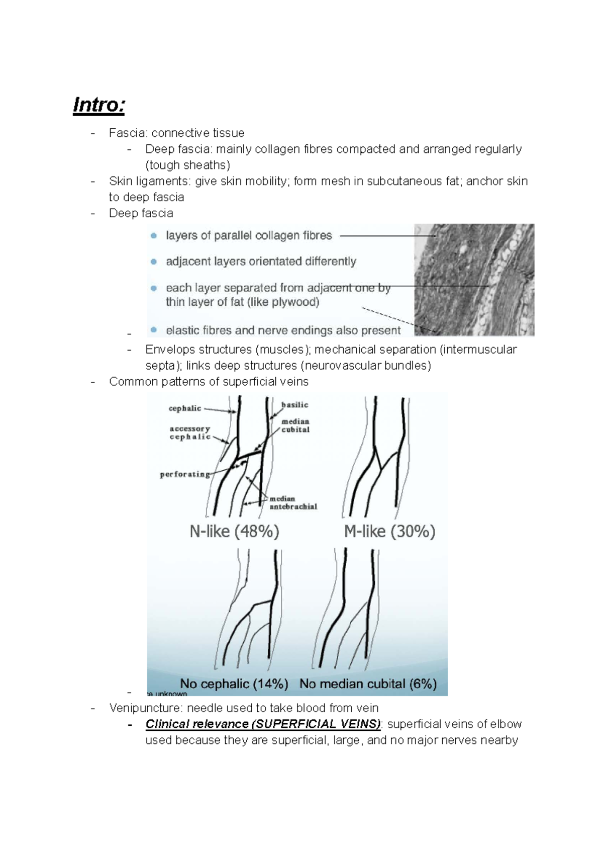 ANAT331 Upper Limb Anatomy: Comprehensive Revision Notes - Studocu