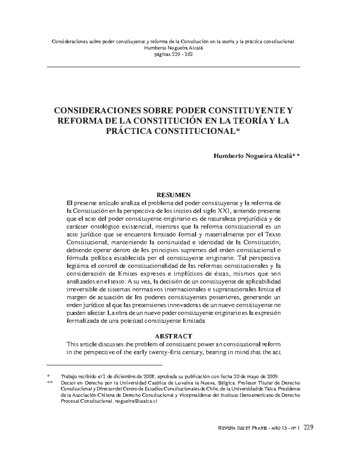 U2 S4 Análisis del Poder Constituyente y la Reforma Constitucional ...