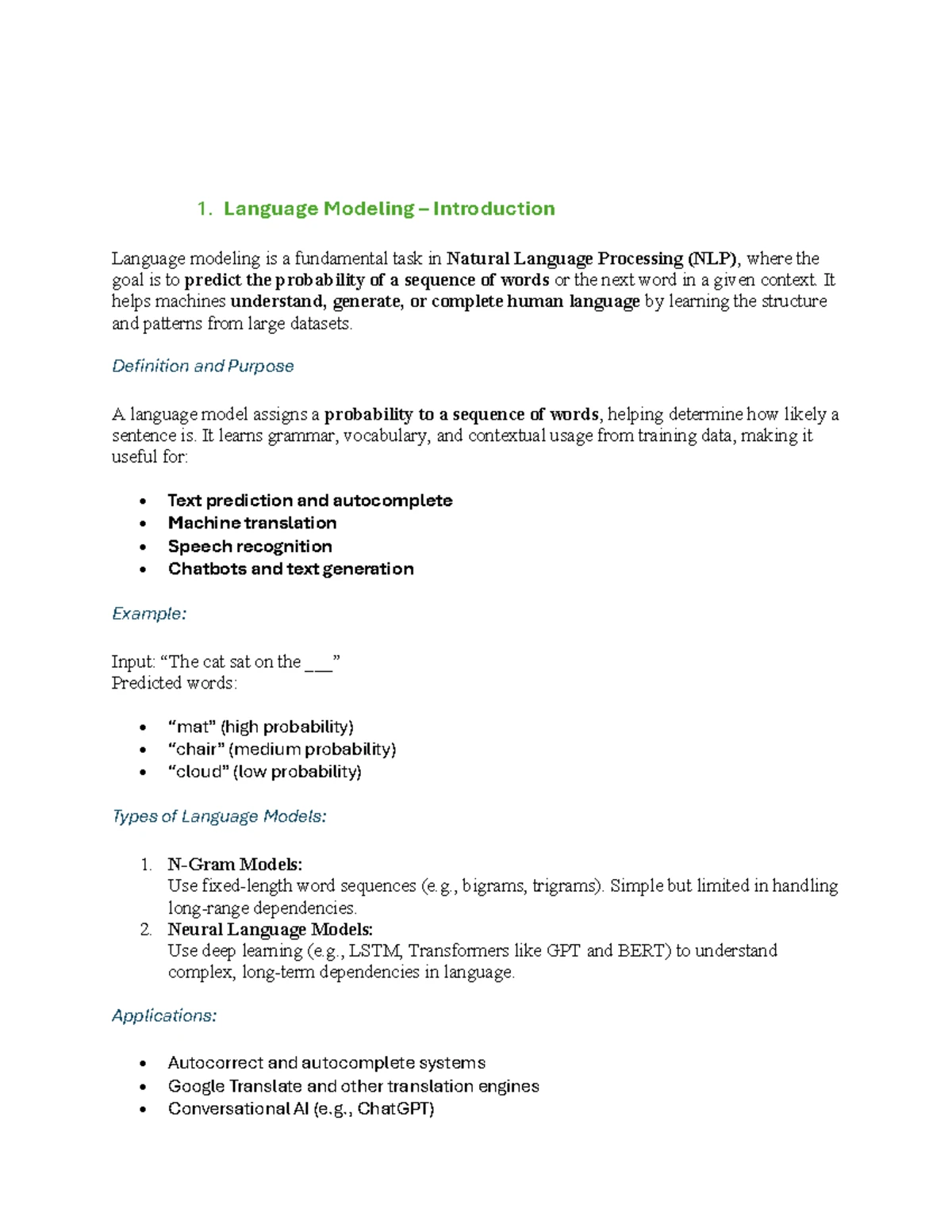 NLP SEM Unit 4 - Understanding Predicate Structures in Sentences - Studocu