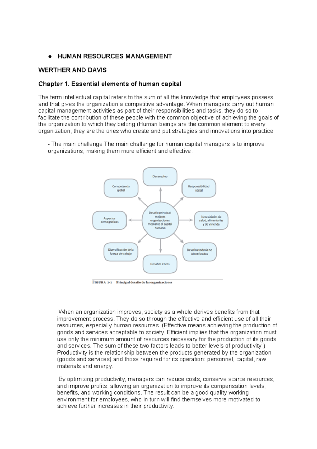 Human Resources Management (HRM) Overview and Key Concepts - Studocu