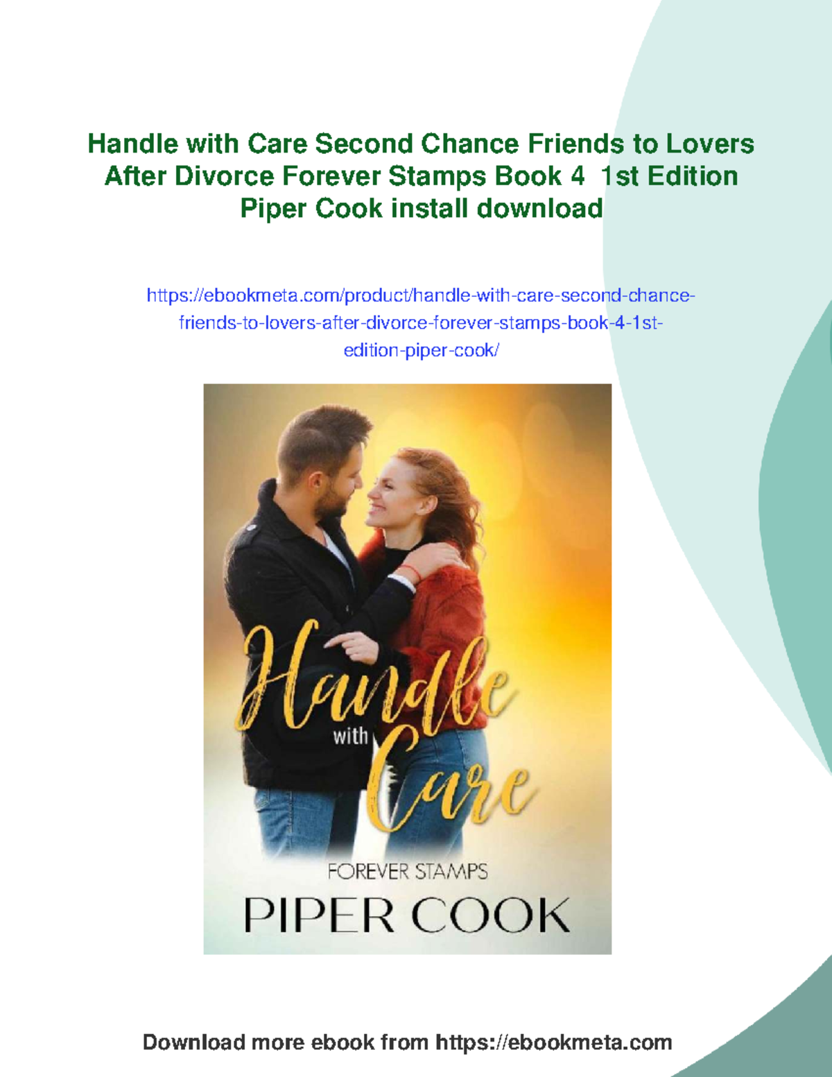 61441 - Handle with Care: Second Chance Romance in Forever Stamps ...