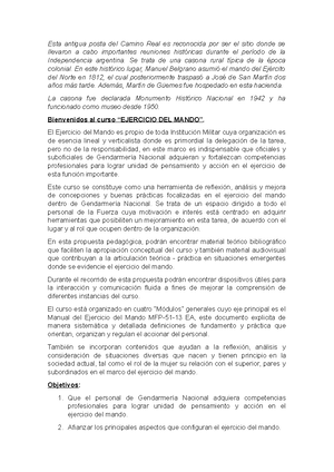 MFP 51 - Mando y Liderazgo en el Ejercicio de la Función Profesional ...