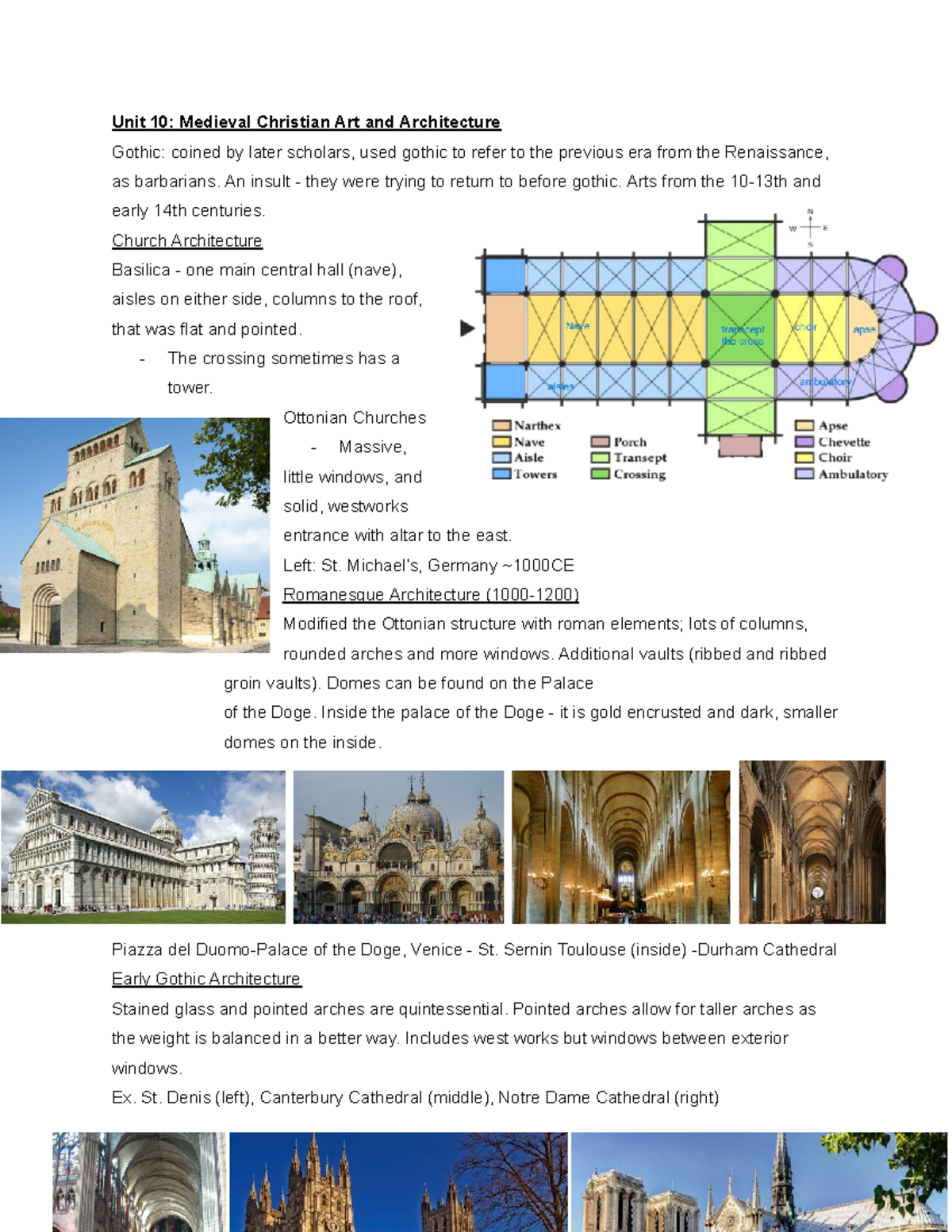 ARTH120 Final Exam Study Notes - Art and Visual Culture I Summary - Studocu
