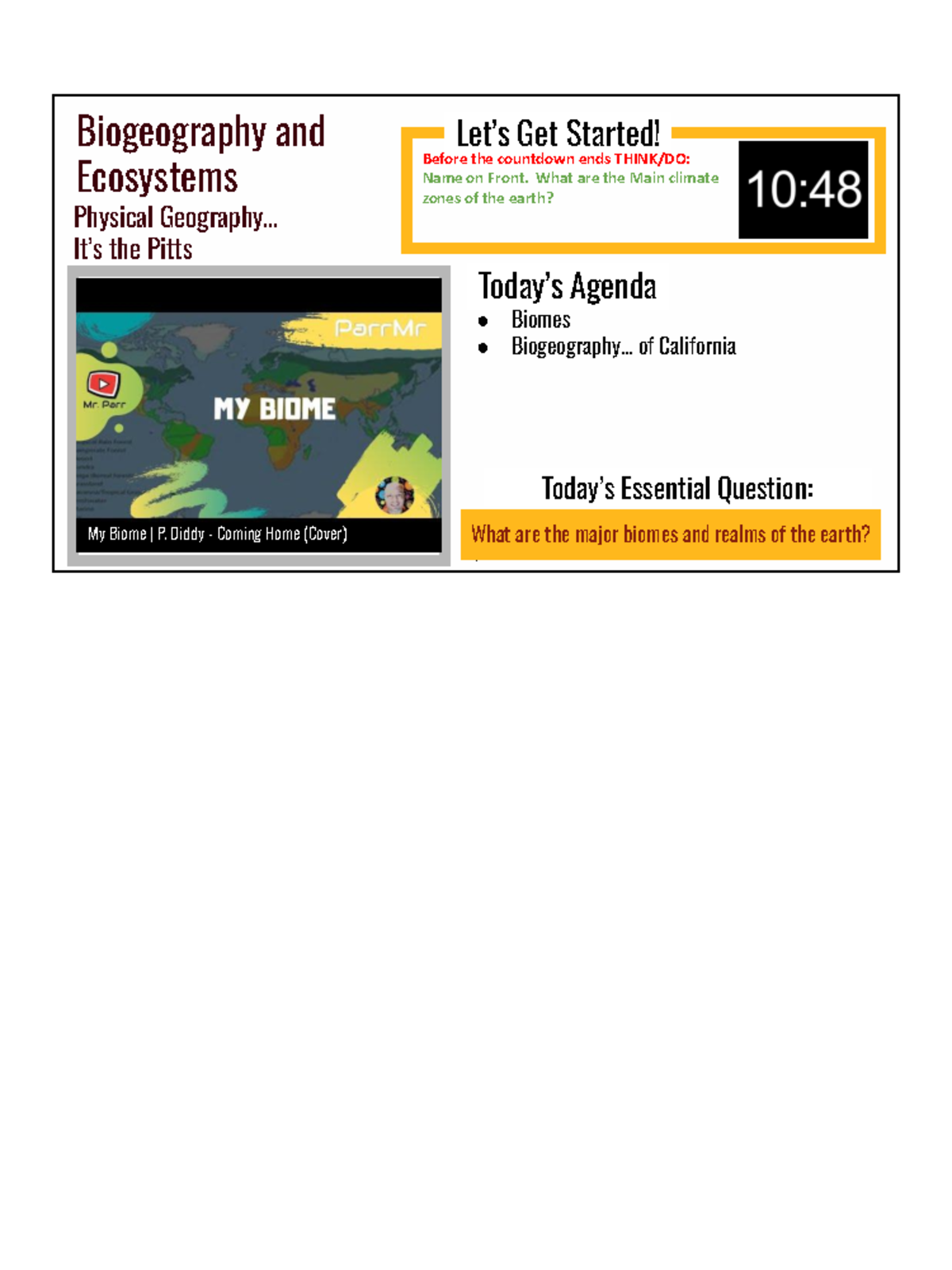 Biogeography & Ecosystems: Comprehensive Notes for GEOG 101 - Studocu