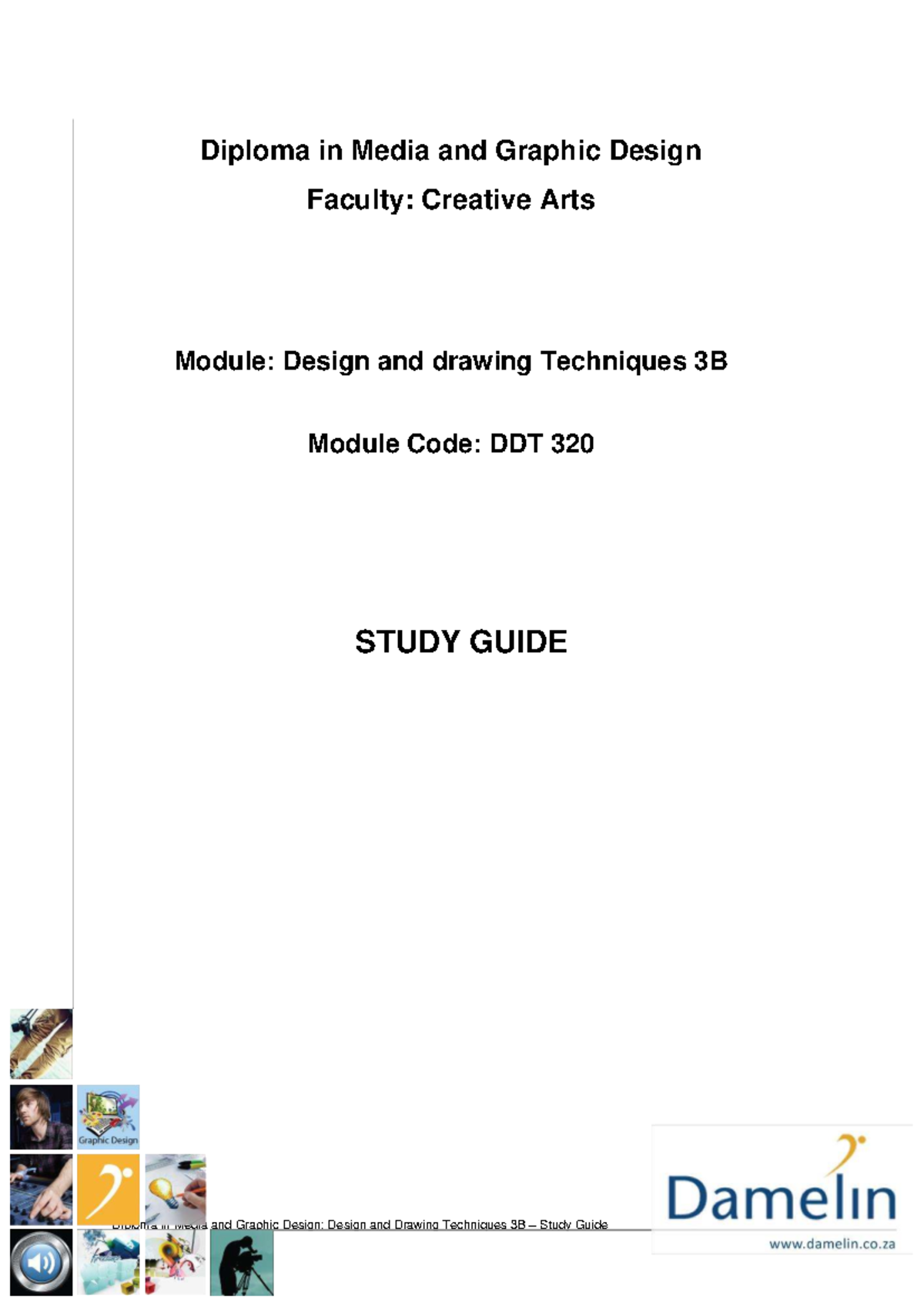 DDT 320: Design and Drawing Techniques 3B Study Guide 2024 - Studocu