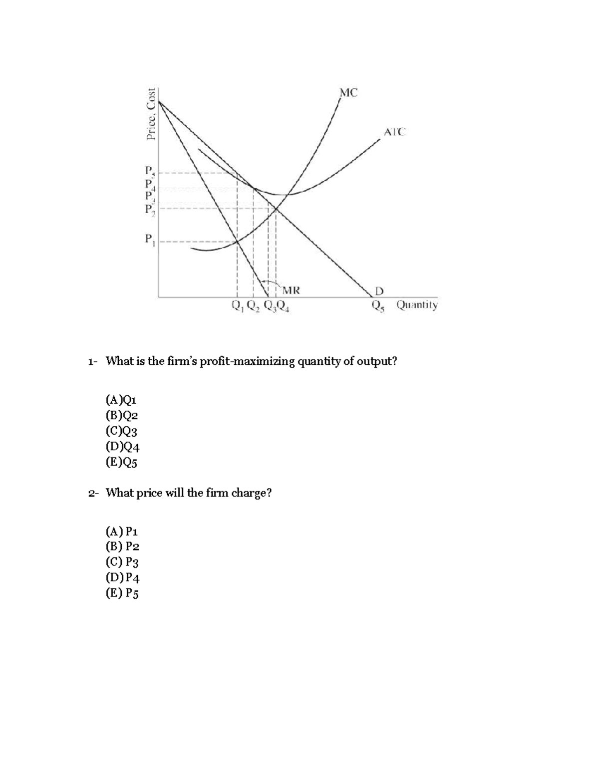 Unit 4: Monopoly Questions and Price Discrimination Analysis - Studocu