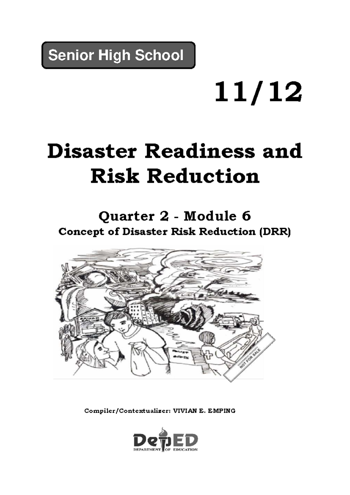 DRR Q2 Module 6: Understanding Disaster Risk Reduction Concepts - Studocu