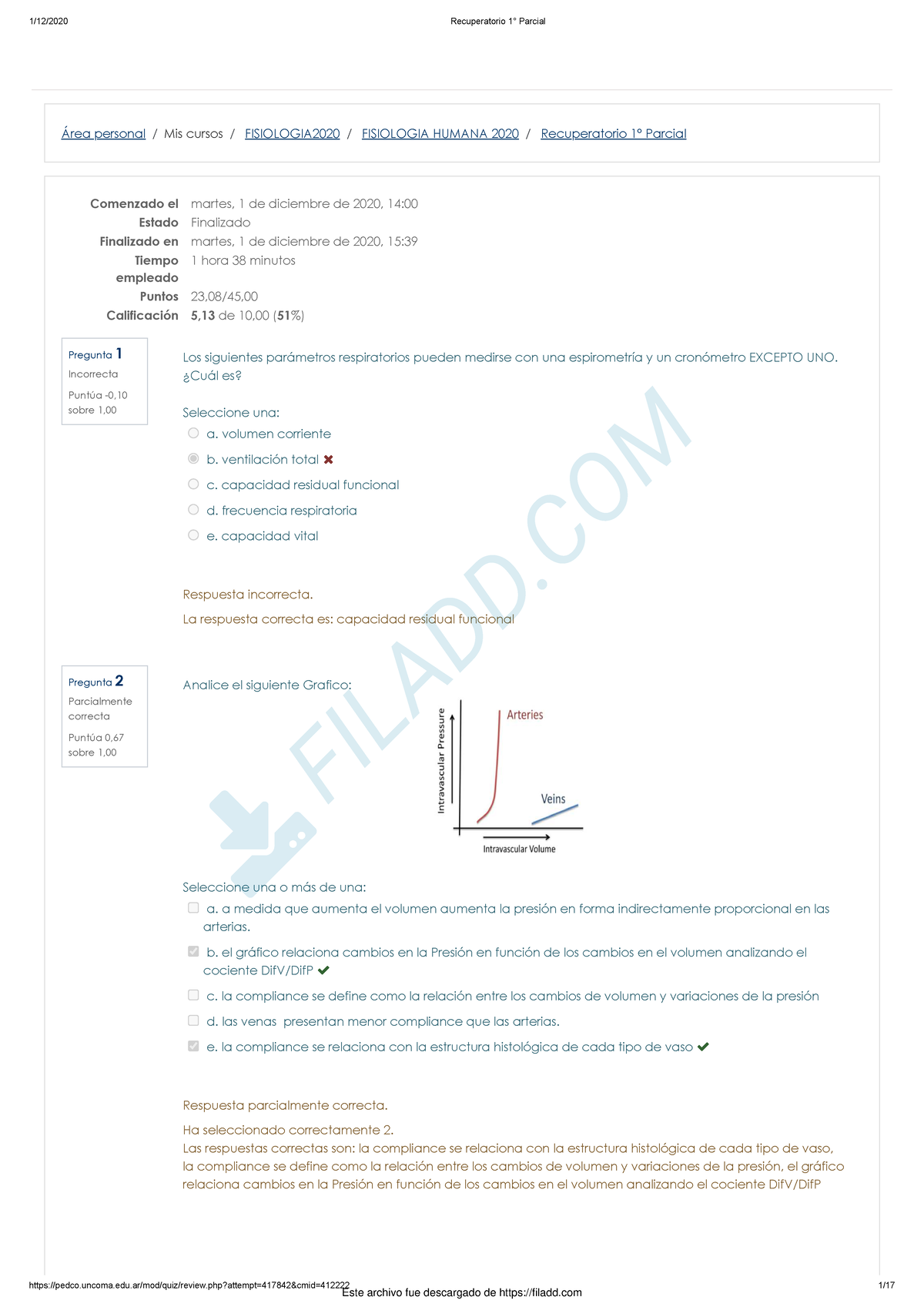Recuperatorio 1 Parcial corregido - ####### - Studocu