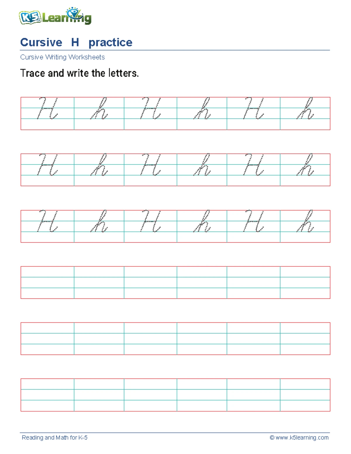 Cursive-practice-g - PRACTICE - Teaching English in the Elementary ...