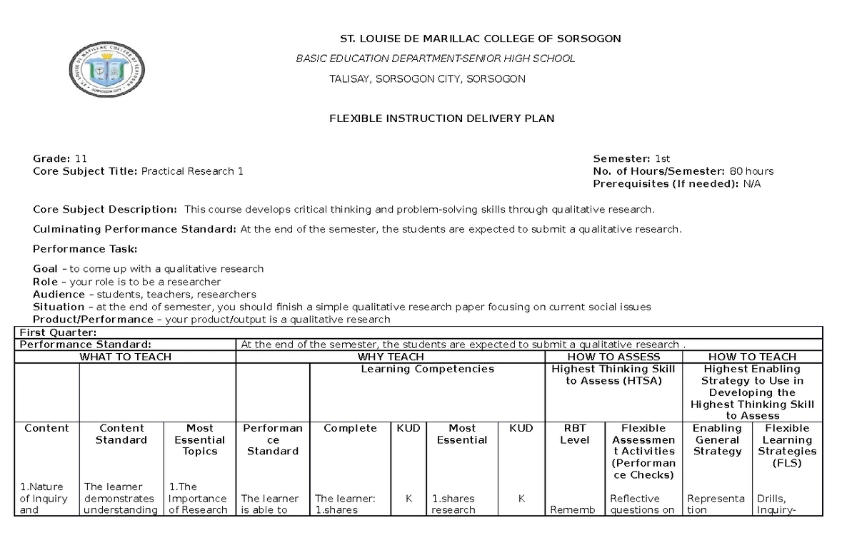 PATHFiT 2 Exercise-Based Fitness Assessment Form - Studocu