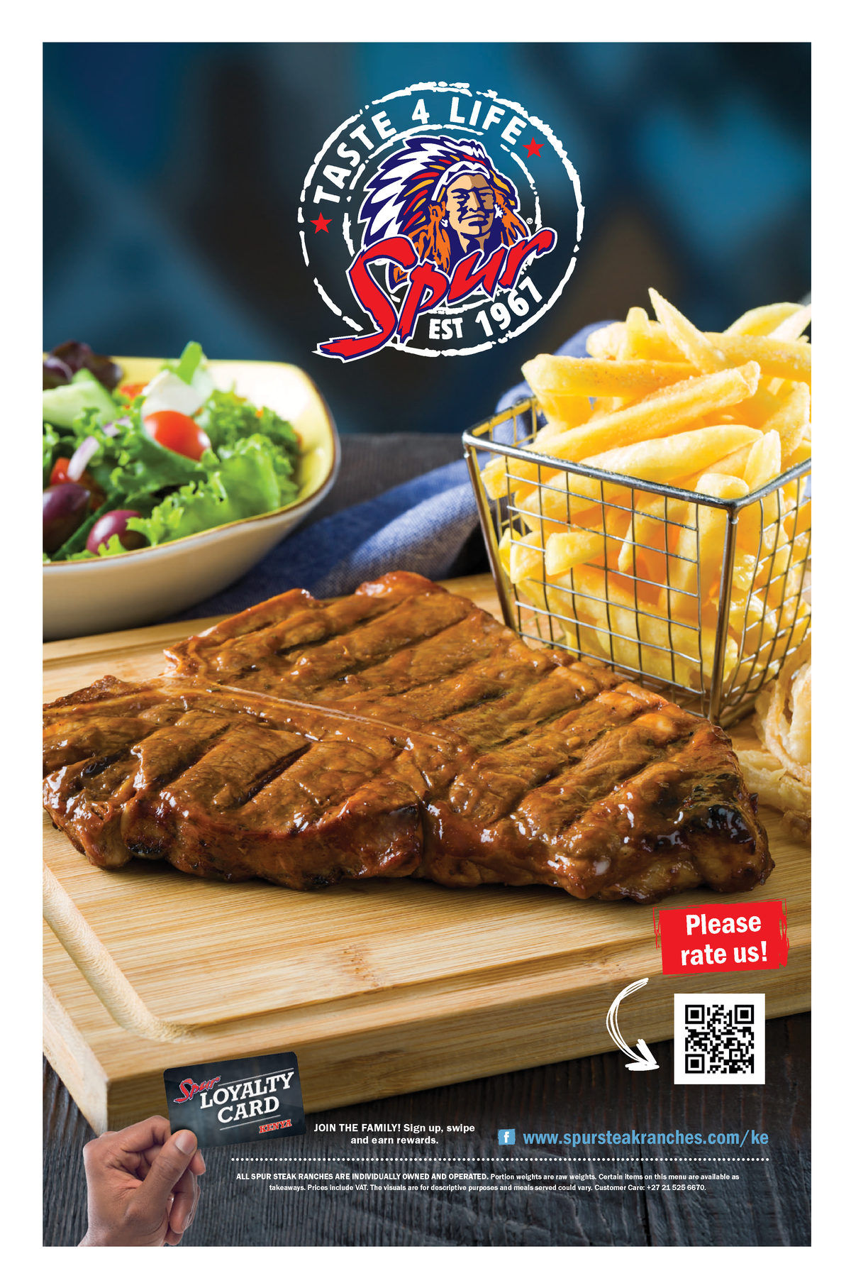 Spur Menu 2023 - menu - Please rate us! ALL SPUR STEAK RANCHES ARE ...