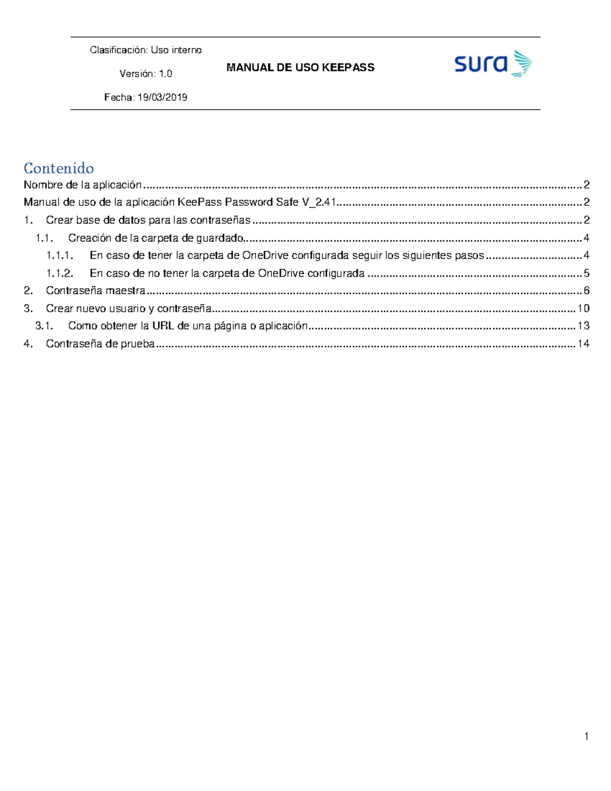 Manual de Uso KeePass Password Safe V2.41: Guía Paso a Paso - Studocu