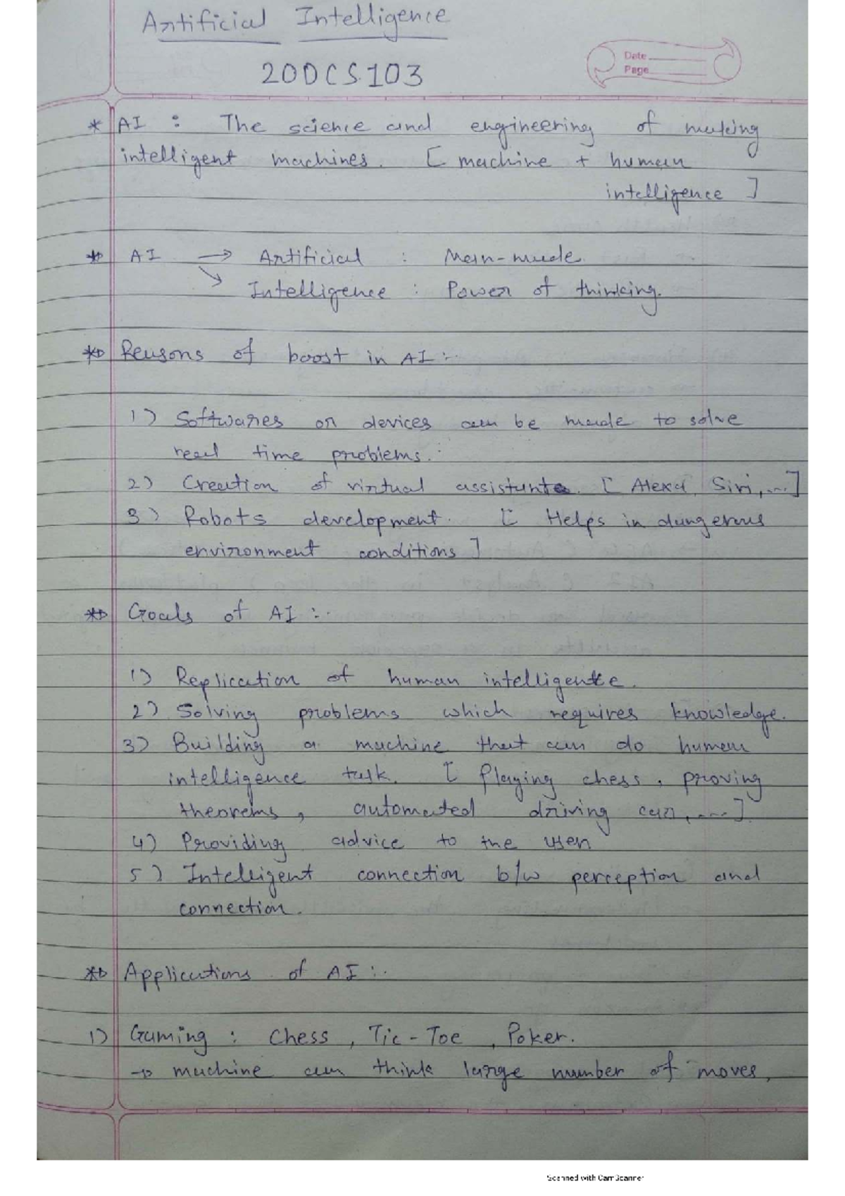 AI Notes: Understanding the Science and Engineering of Intelligent ...