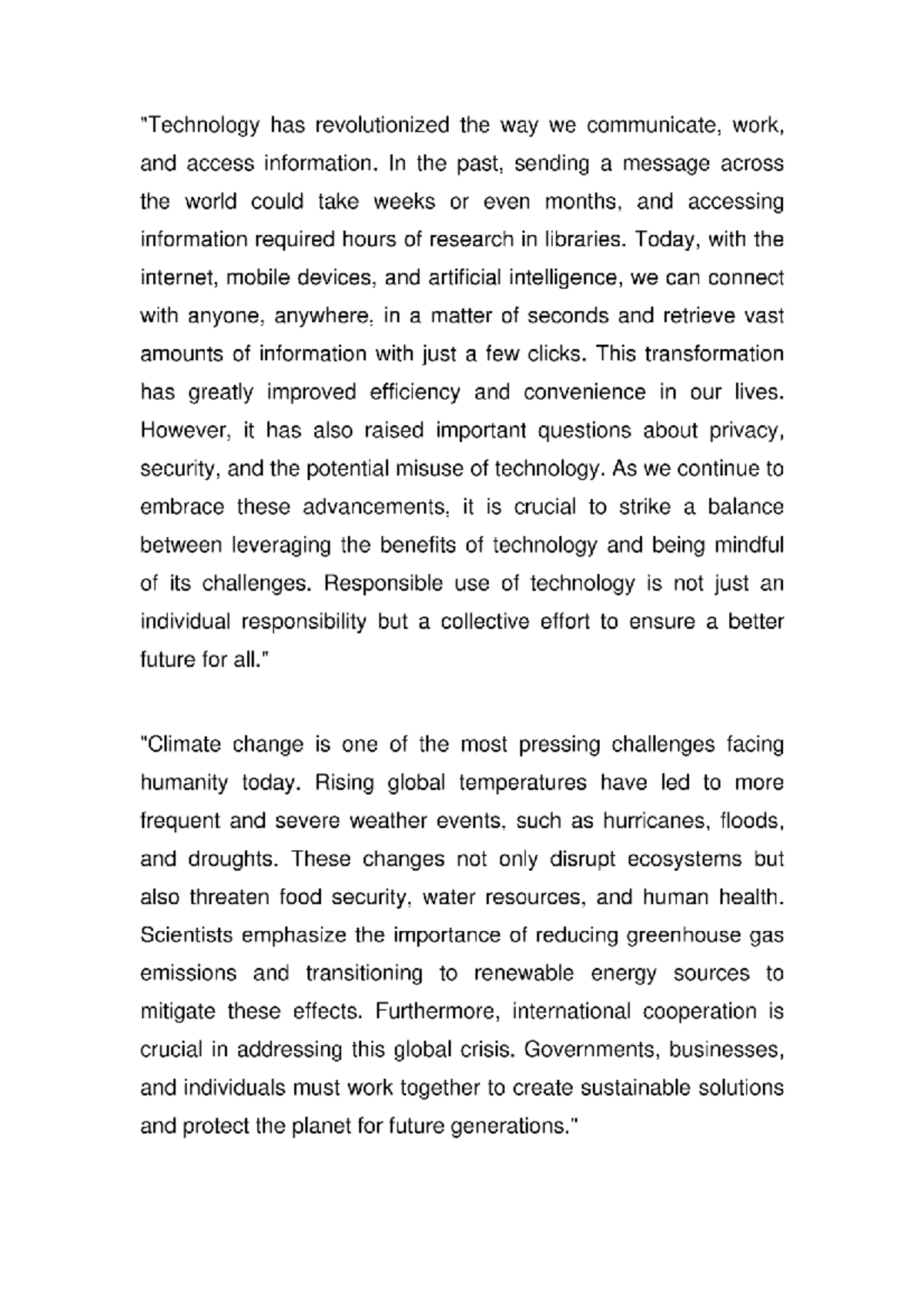 20241211 - The Impact of Technology on Communication and Climate Change ...