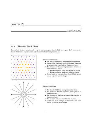 Electric Potential Energy and Electric Potential Notes for PHYS 101 ...