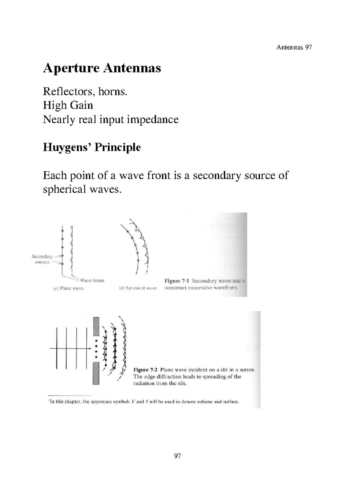 Antenna 4: High Gain Aperture Antennas and Reflector Principles - Studocu