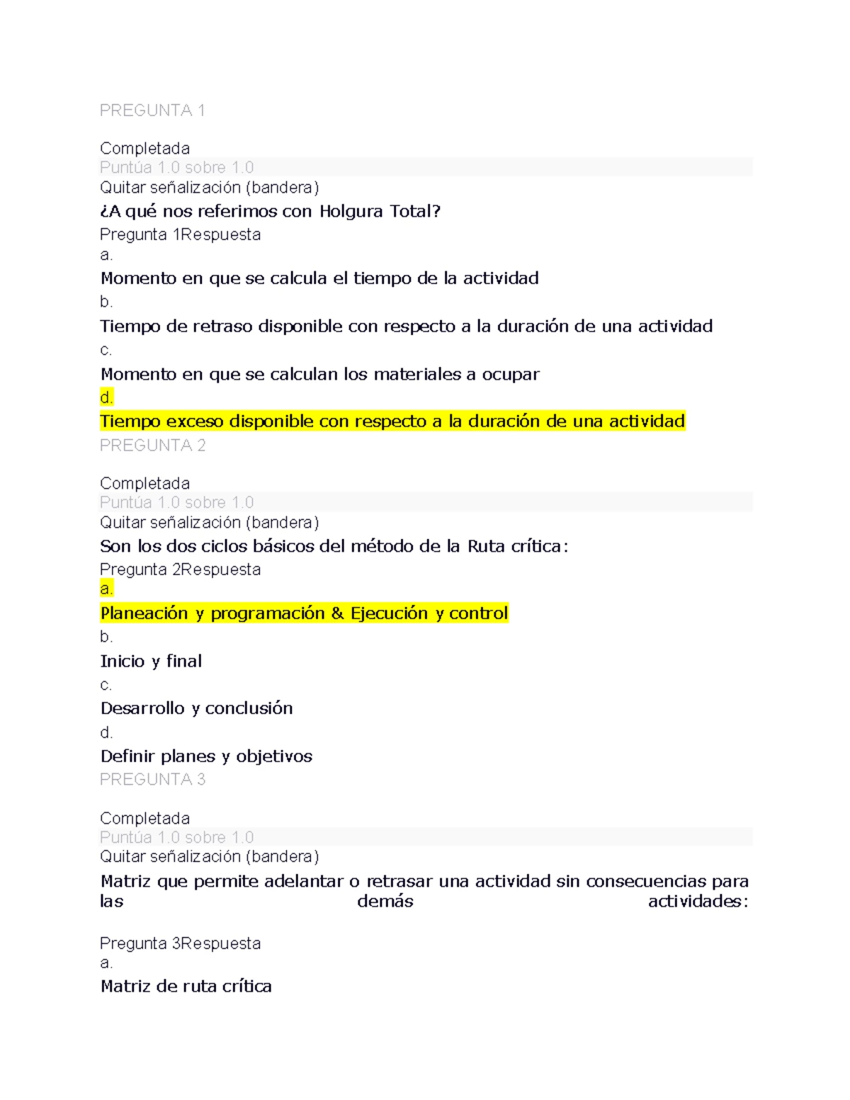 Desarrollo de proyectos examen semana 2 - 10:48 p. Examen segundo ...