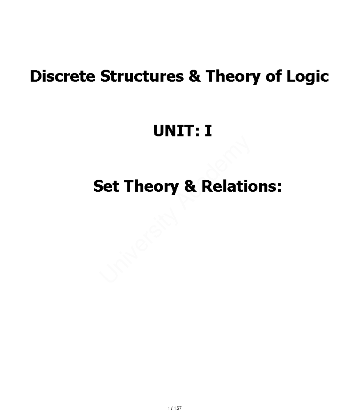 1696327611259 Discrete Structures Theory Logic 2 - Data Stucture - Studocu